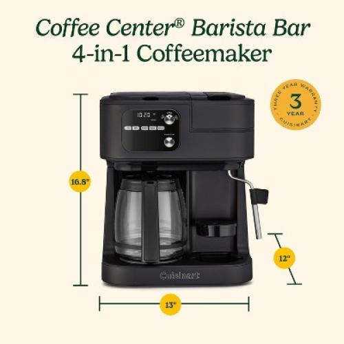 Cuisinart Coffee Center Barista Bar 4-in-1 Coffee Maker