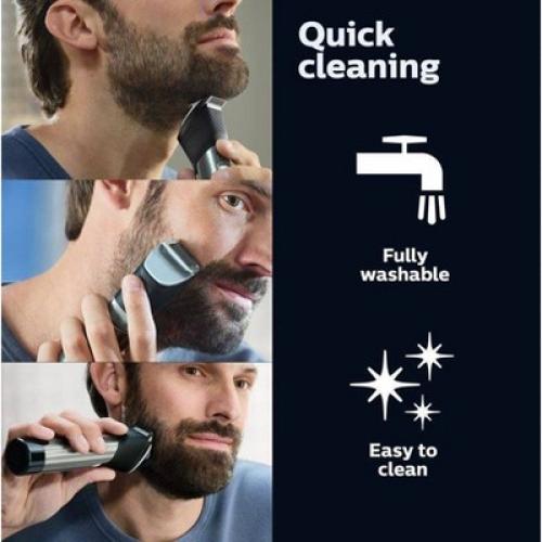 Philips Norelco Series 9000 Beard & Hair Men's Rechargeable Electric Trimmer - BT9810/40 ki