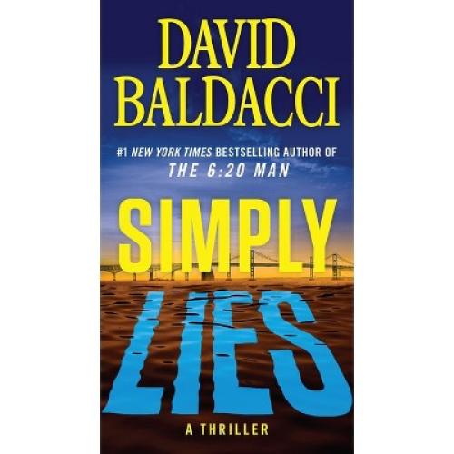 Simply Lies - by  David Baldacci (Paperback)
