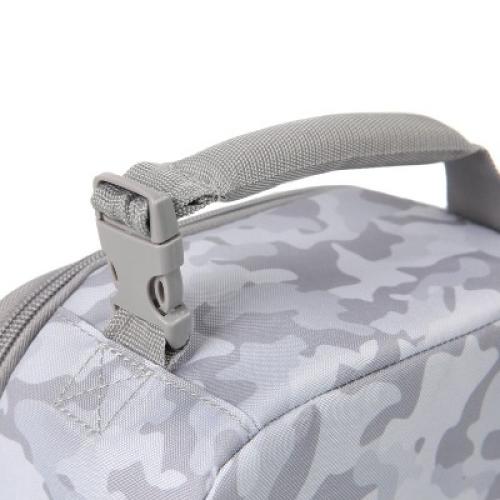 Fulton Bag Co. Upright Lunch Bag - Gray Camo: BPA-Free Polyester Molded Carrier