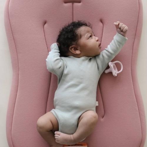 Snuggle Me Organic Curve Infant Lounger - Gumdrop