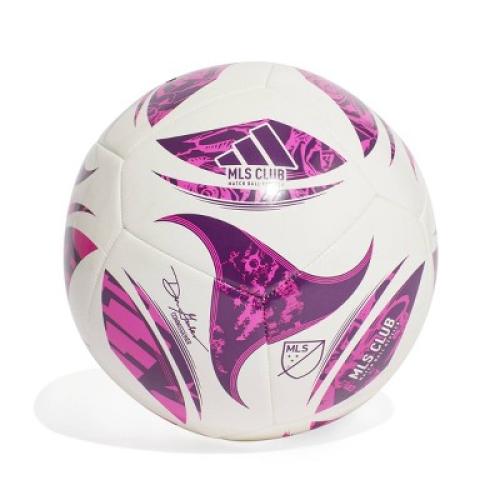 Adidas MLS Size 4 Club Sports Soccer Ball - Berry Purple: All Ages, Butyl Bladder, TPU Shell
