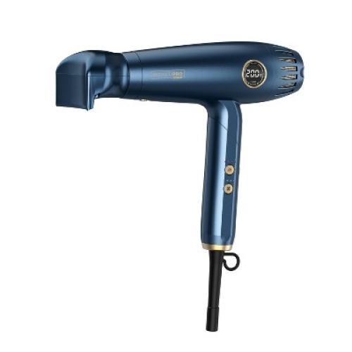 InfinitiPRO by Conair DigitilAIRE Folding Handle Hair Dryer - Blue - 1875 Watts