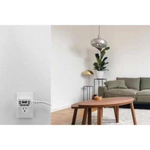 GE myTouchSmart Simple Set Digital Bar Timer 1-Polarized Outlet 2pk