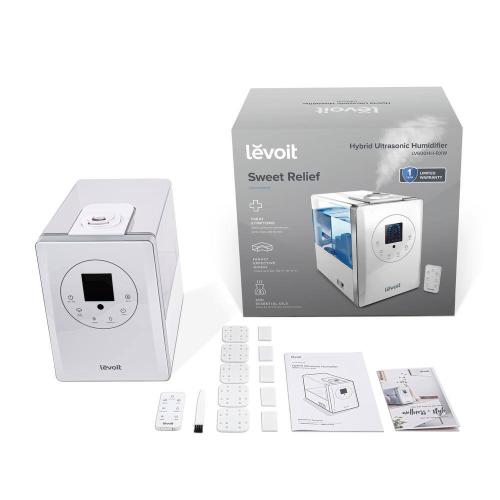 1.5 Gal. Warm and Cool Mist Ultrasonic Humidifier and Diffuser with Remote Control up to 750 sq. ft.