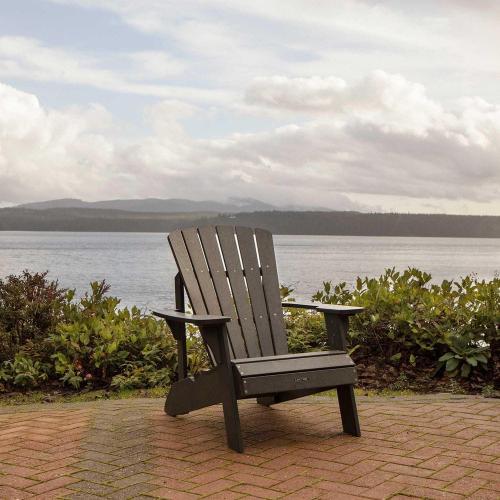 Black Composite Adirondack Chair