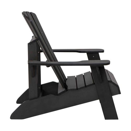 Black Composite Adirondack Chair