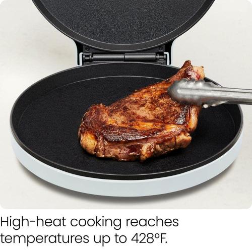 Chefman 113 sq. in. White Pizza Maker Countertop Electric Griddle Specialty Grill