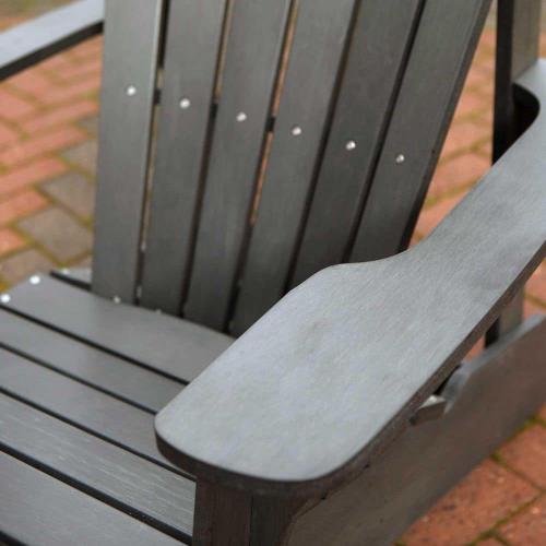 Black Composite Adirondack Chair