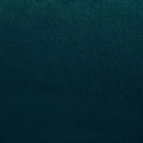 Velvet Teal Solid Polyester 52 in. W x 84 in. L Hidden Tab Top Light Filtering Curtain Panel (Double Panel)