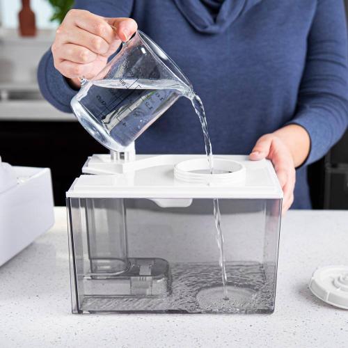 1.5 Gal. Warm and Cool Mist Ultrasonic Humidifier and Diffuser with Remote Control up to 750 sq. ft.