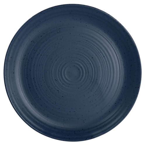 Bee and Willow Bee and Willow Home Milbrook 5 Piece 10 Inch Dinner Plate Set in Speckled Blue