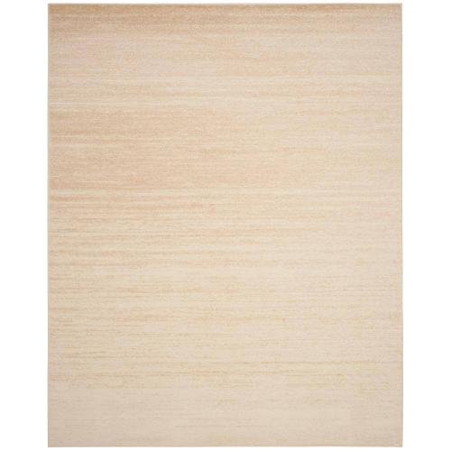 Adirondack Champagne/Cream 9 ft. x 12 ft. Solid Area Rug