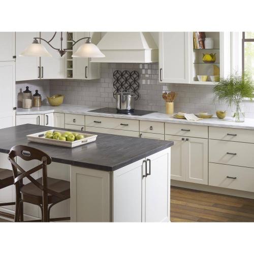 Blackrock 6-5/16 in. (160mm) Modern Gunmetal Arch Cabinet Pull