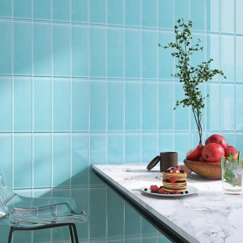 Crystile Ocean 4 in. X 12 in. Glossy Glass Subway Tile (10 sq. ft./Case)