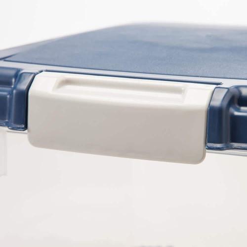33 Qt. Airtight Pet Food Storage in Navy