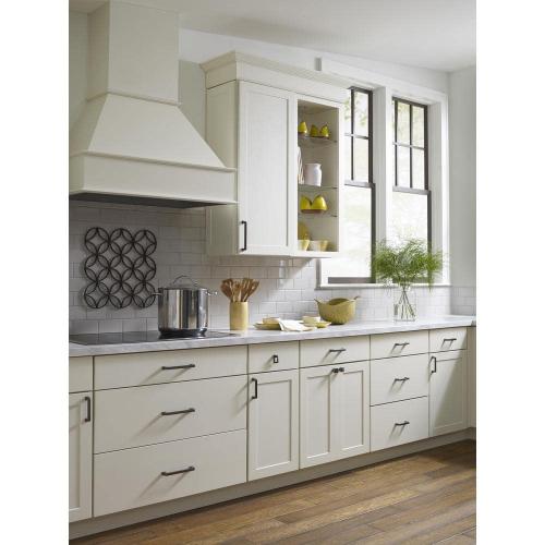 Blackrock 6-5/16 in. (160mm) Modern Gunmetal Arch Cabinet Pull
