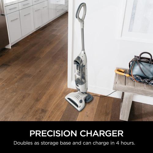 Shark Navigator Freestyle Bagless Cordless Washable Filter Upright Vacuum for Hard Floors and Rugs with XL Dust Cup in White