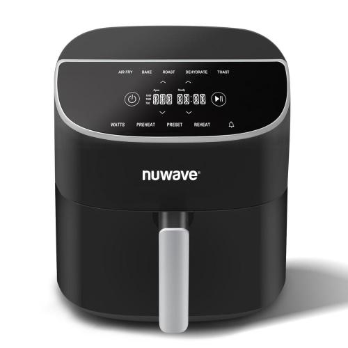 Brio Plus 8 Qt. Black Air Fryer