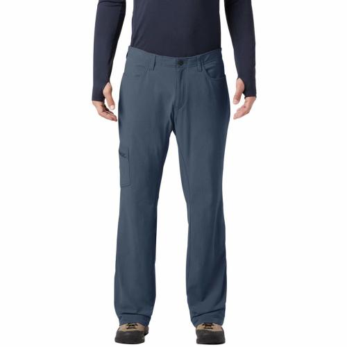 Mountain Hardwear Mens Yumalino Fleece-Lined Pant for Cold Weather Outdoor Activities - Zinc - 34W x 34L