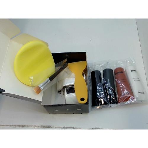 SEISSO Leather Repair Kit for Furniture Vinyl Leather Repair Kit Car Interior Leather Dye with Mink Oil Leather Filler Restore for Sofa Couch Cat Scratches Vinyl Seat