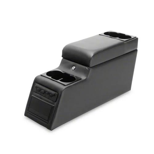 Color  Denim Black Deluxe Locking Center Console