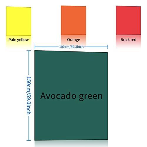 Goshoot 39x59 inches/100x150cm PVC Backdrop Vinyl Seamless Background for Photo Video Studio Flat Lay Product Photography - 4 Morandi Colors