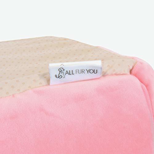 All Fur You Small Rainbow Cat Cave Kitten Bed Cat House for Indoor Cats Cat Hideaway Cubby Dome Bed Igloo Pet Cave Dog Home Pet Cubes Warm Felt Cozy Caves Cat Bed Cat Hut Covered Beds Tent Catbed Paw