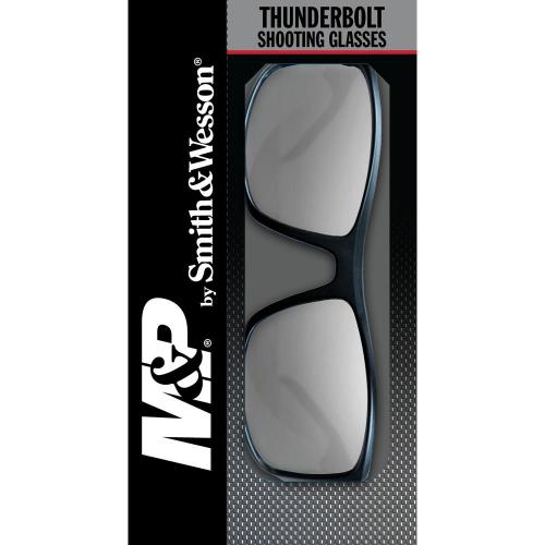 Thunderbolt Full Frame Eye Protection Glasses Matte Black/Clear Mirrored Lens