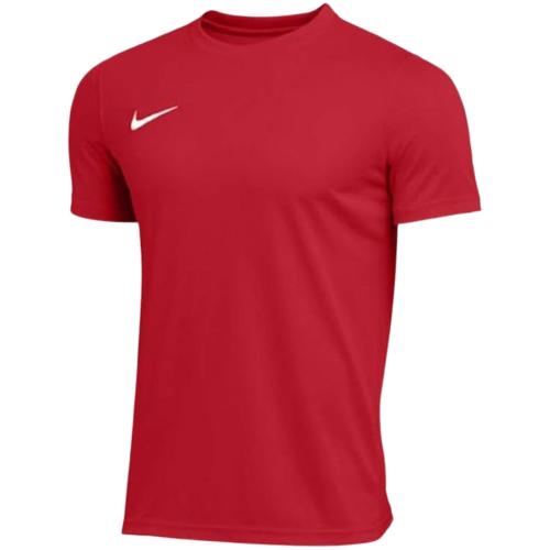 Nike Men's Park Short Sleeve T Shirt (Red Small)