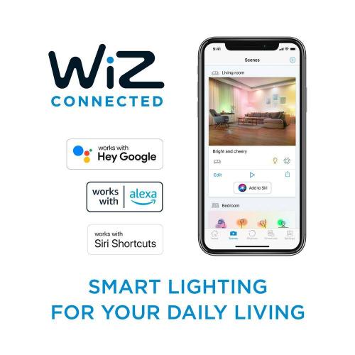 Color and Tunable White A21 LED 100-Watt Equivalent Dimmable Smart Wi-Fi Wiz Connected Wireless LED Light Bulb