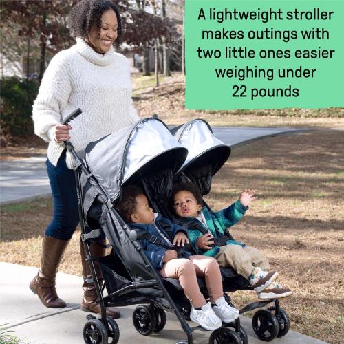 Summer Infant 3D Lite Double Convenience Stroller