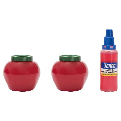 Fruit Fly Trap with Bait (2-Pack)