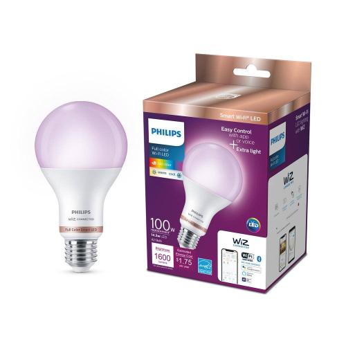 Color and Tunable White A21 LED 100-Watt Equivalent Dimmable Smart Wi-Fi Wiz Connected Wireless LED Light Bulb