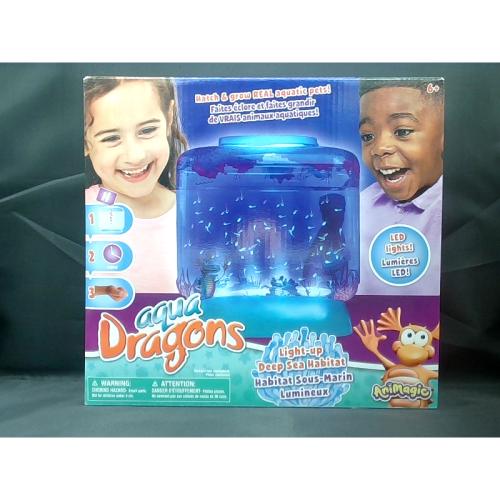 Animagic Aqua Dragons Light-Up Deep Sea Habitat | Build an Aquatic Ecosystem, Watch Prehistoric Pets Hatch & Grow Science Kit | Ages 6  (Packaging may vary)