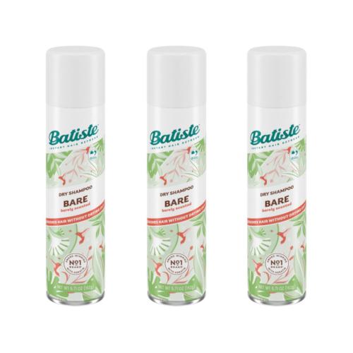 Batiste Dry Shampoo Bare Fragrance 5.71 Once (Pack of 3)