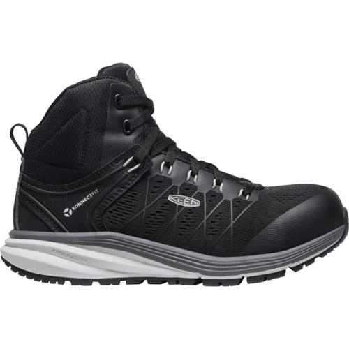 KEEN Utility Vista Energy Mid Carbon-Fiber Toe Work Shoes for Ladies - Vapor/Black - 9M