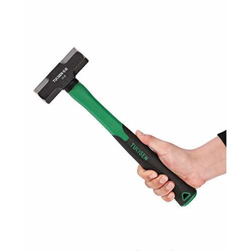 3-Pound heavy duty hammer/Strike Drilling/Crack Hammer octagonal hammer with fiber shockproof handle3-Pound Sledge with Fiberglass Handle & No-Slip Cushion Grip