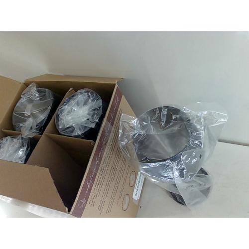 Gusto Nostro Stainless Steel Wine Glass - 18 oz - Unbreakable Black Wine Glasses for Travel, Camping and Pool - Fancy, Unique and Cool Portable Metal Wine Glass for Outdoor Events, Picnics (Set of 4)