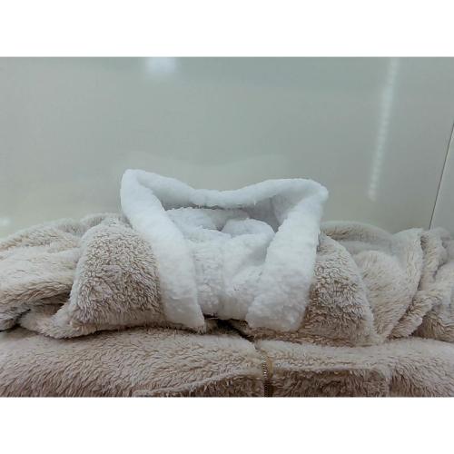 Team Hardy Womens ONESIE GREY SMALL Regular Zipper Sleepwear