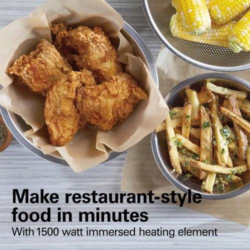 2 Qt. Stainless Steel Deep Fryer