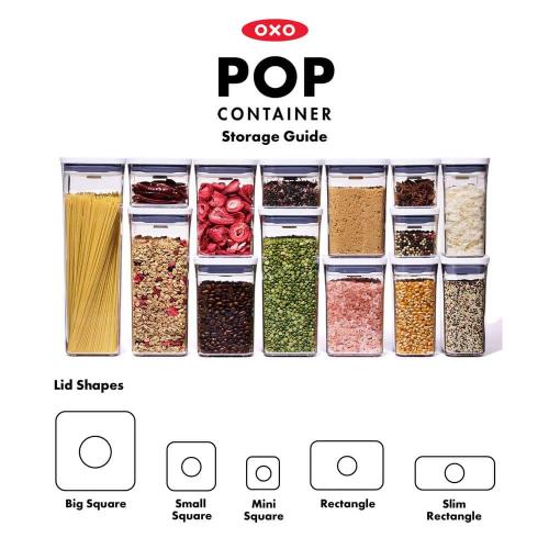 Good Grips 10-Piece POP Assorted Container Set with Airtight Lids