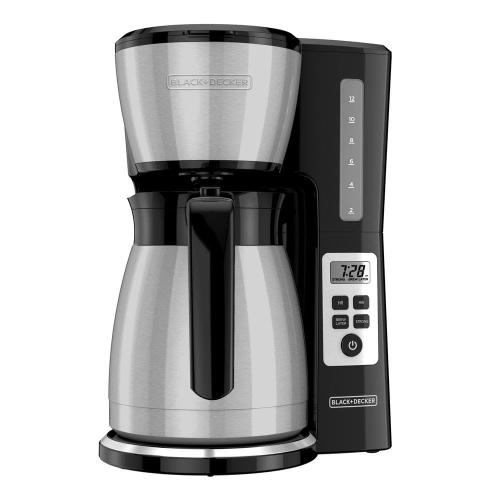 BLACK DECKER 12 Cup Thermal Drip Coffee Maker Programmable