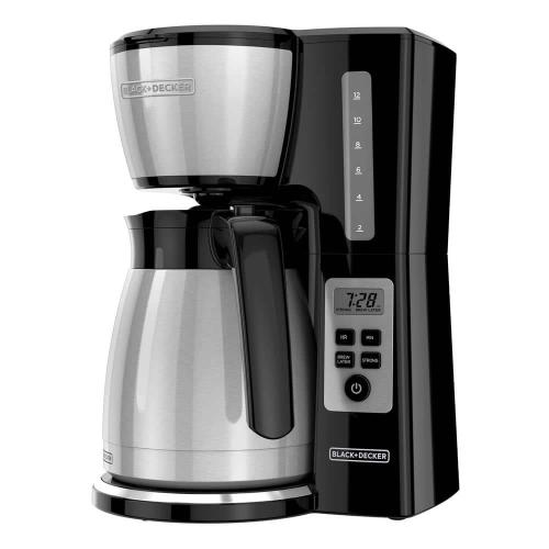 BLACK DECKER 12 Cup Thermal Drip Coffee Maker Programmable