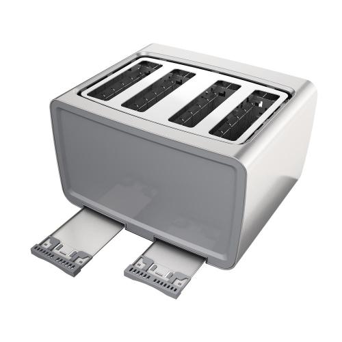BLACK DECKER 4-Slice Stainless Steel Toaster