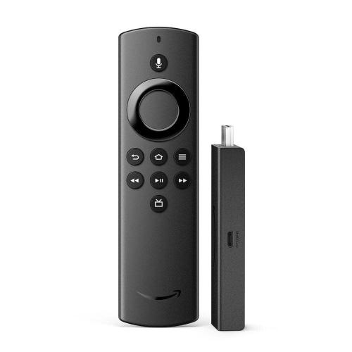Fire TV Stick Lite with latest Alexa Voice Remote Lite (no TV controls), HD Streaming Device