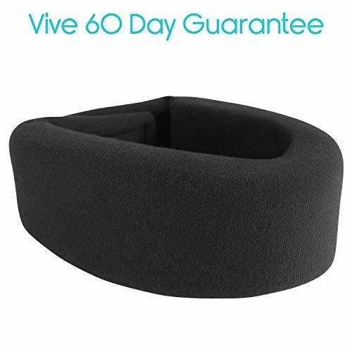 Vive Neck Brace for Neck Pain and Support for Women Men - Cervical Collar - Soft Neck Brace for Pinched Nerve - Vertebrae Whiplash Wrap for Posture Sleeping - Spinal Support and Spine Pressure