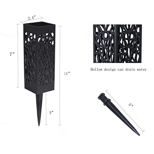 LVXINLI 2 Sets Artificial Cemetery FlowersOutdoor Grave Decorations RosesBeautiful Arrangements Bouquet with Cemetery VaseLasting and Non-Bleed Colors (Pink)