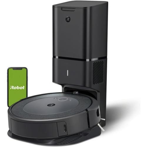 iRobot Roomba i4+ EVO Self Emptying Robot Vacuum - Empties Itself for up to 60 Days, Clean by Room with Smart Mapping, Compatible with Alexa, Ideal for Pet Hair, Carpets Cool