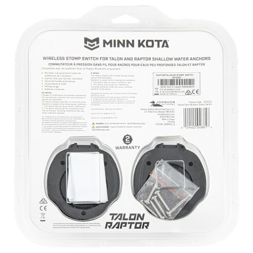 Minn Kota Raptor/Talon Wireless Stomp Switch